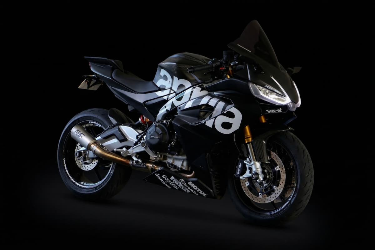 Aprilia RS660 Schriftzug