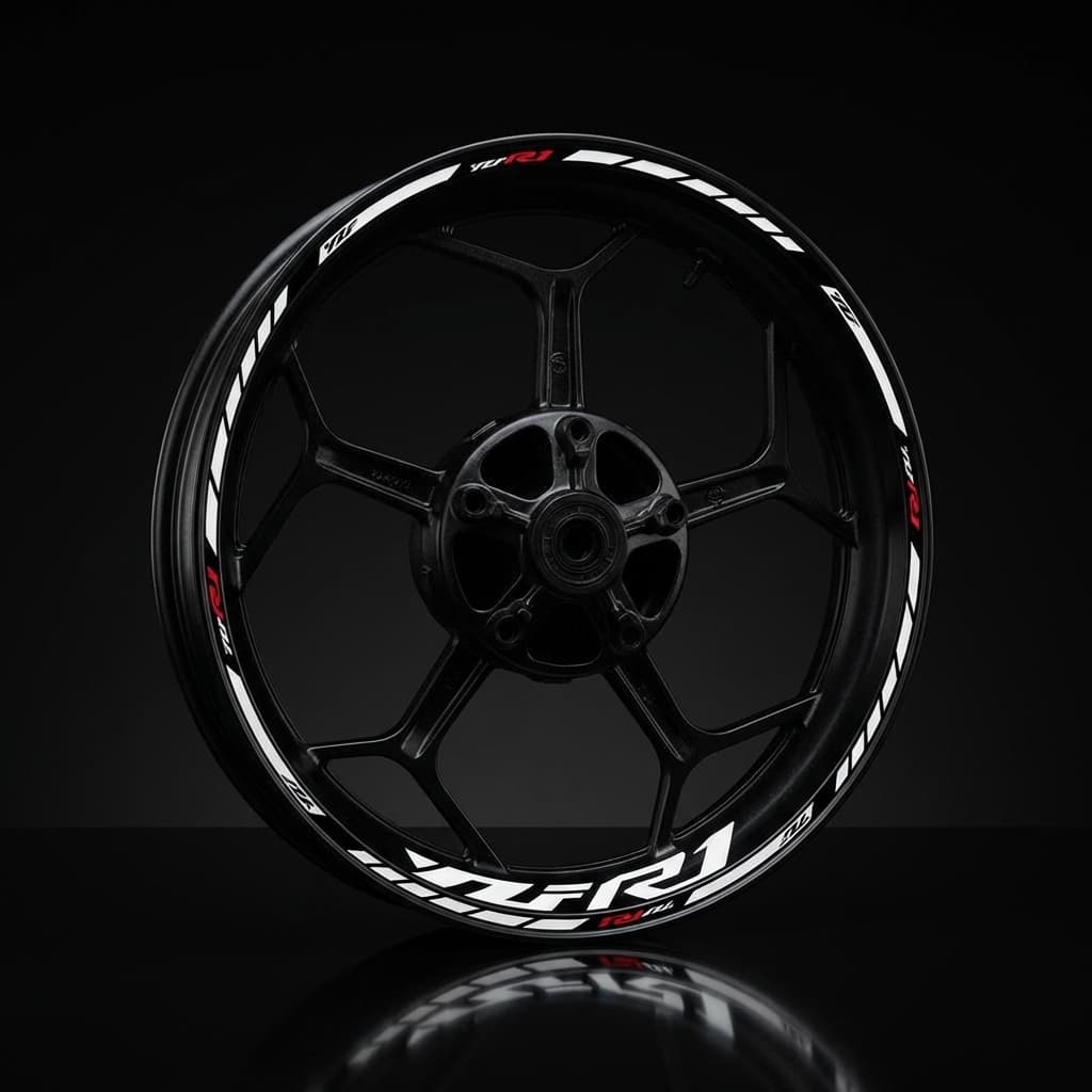 Yamaha YZF-R1 Felgenaufkleber