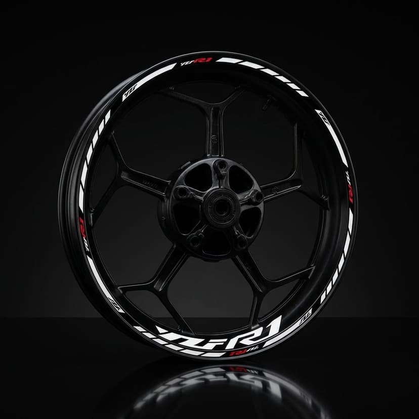 Yamaha YZF-R1 Felgenaufkleber